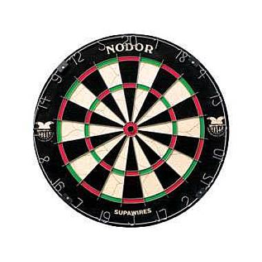 Nodor Supawire2 Bristle Dartboard 30-ND400 – Official Tournament Specification with Diamond Wire