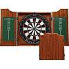 40-0700 Honey Stained Dart Board Cabinet