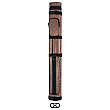 Action AC22 2x2 Hard Pool Cue Case | Oval Vinyl Cue Case