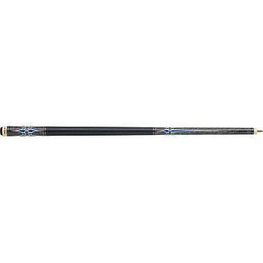 Action - Exotics 137 - Dark gray stain W/floating white, marble blue decorative points