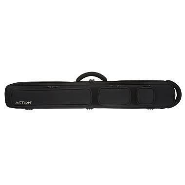 Action Sport ACX24 2x4 Soft Cue Case – Black Textured Cloth | Backpack Style