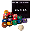 Aramith Tournament Black TV Ball Set BBABK