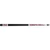 Athena ATH42 Pool Cue Two-tone pink hearts and thorns overlaid design