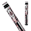 Athena Case ATHC03 - 2/2 White vinyl with pink, purple and black "heartburn" design
