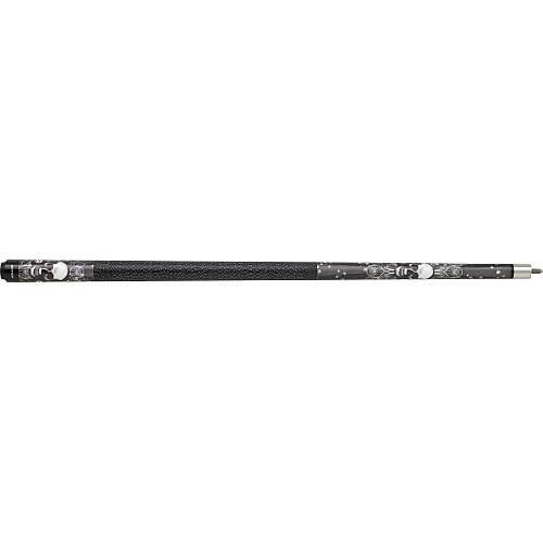 Eight Ball Mafia EBM02 Pool Cue | Black & White Grunge Graphic