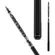 Eight Ball Mafia EBMBK01 - Break Cue White grunge background with stacked "See No Evil, Hear No Evil, Speak No Evil" skulls