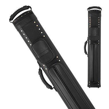 Elite ECP24 2x4 Prime Leather Hard Cue Case – Black Elite ECP24 2x4 Prime Leather Hard Cue Case – Black