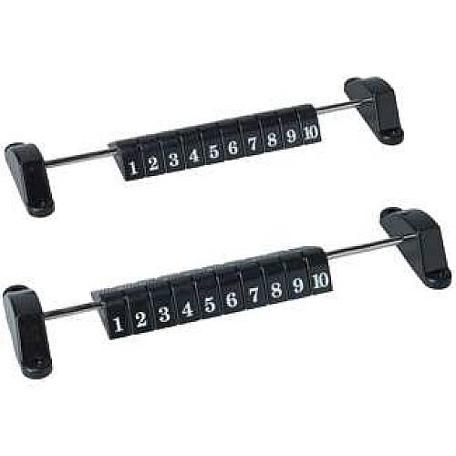 FBSCOR Foosball Replacement Scoreboard Set - 11 1/4" (Set of 2)