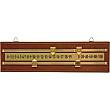 GASBWD Wooden Sliding Scoring Board - 16" x 5" - Multiple Finishes