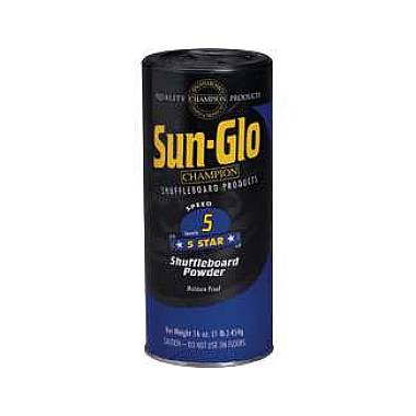 Sun-Glo #5 Shuffleboard Powder - Medium-Fast Speed (9-12ft Tables)
