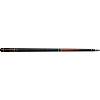 Griffin - GR-30 Pool Cue Black stain, floating white spears, encasing white skull