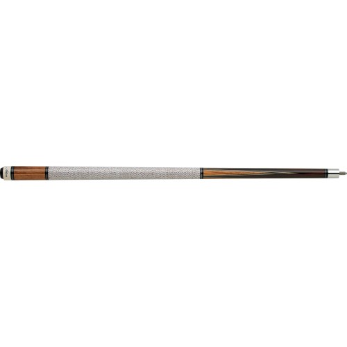 Action - Inlays 13 Pool Cue - Zebra wood spliced inlay points