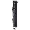Instroke ISPR22 Premier 2x2 Hard Cue Case – Black Vinyl Oval | Top-Level Protection