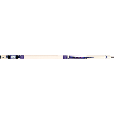 Meucci MECAS05 Casino 5  Imitation Ivory with Purple Paua Shell Casino Dice