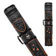 Outlaw OLB35D Stitch Flames 3x5 Hard Cue Case