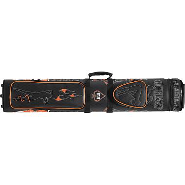 Outlaw OLB35D Stitch Flames 3x5 Hard Cue Case