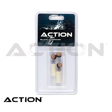 Action QTSCFT Screw-On Cue Tips & Ferrules | 5-Pack Action QTSCFT Screw-On Cue Tips & Ferrules | 5-Pack