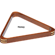 8 Ball Wooden Rack with Brass Corners | RK8B Billiard Accessory