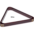 8 Ball Wooden Rack with Brass Corners | RK8B Billiard Accessory