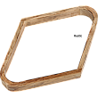 RK9D Wooden 9-Ball Rack – Durable Pool Rack in Multiple Finishes