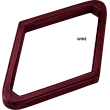 Heavy Duty RK9H Wood Diamond Rack available in different stains