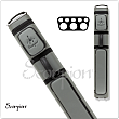 Scorpion SC35 3x5 Hard Cue Case – Black Vinyl with Embroidered Scorpion Logo