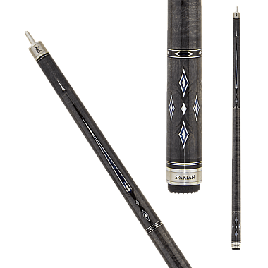 Spartan SPR02 Slate Grey Birdseye Maple Cue - Low Deflection Uni-Loc