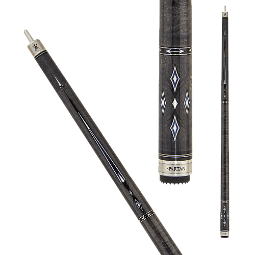 Spartan SPR02 Slate Grey Birdseye Maple Cue - Low Deflection Uni-Loc