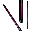 Product Name: Action Starter 5 Burgundy Pool Cue - STR05 - Black Handle