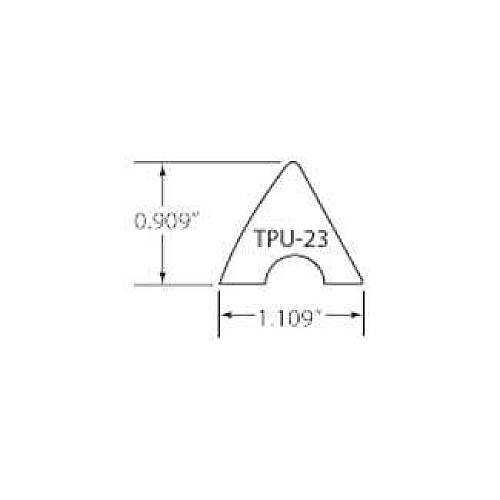 8 Ft U-23 Pool Table Rubber Cushions | TPU238 Rail Replacement