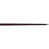 Action Value 03 Burgundy Splatter Cue - VAL03 - Black & Red