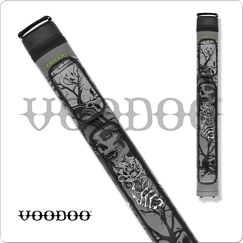 Voodoo VODC22H 2x2 Hard Cue Case – Widow & Rose Design Voodoo VODC22H 2x2 Hard Cue Case – Widow & Rose Design